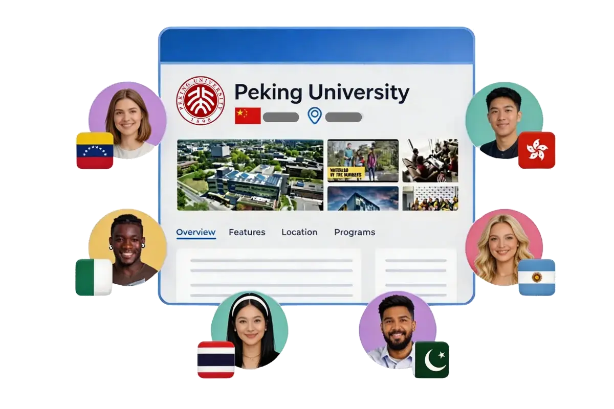 AI matching for Study in China applications based on student background and goals
